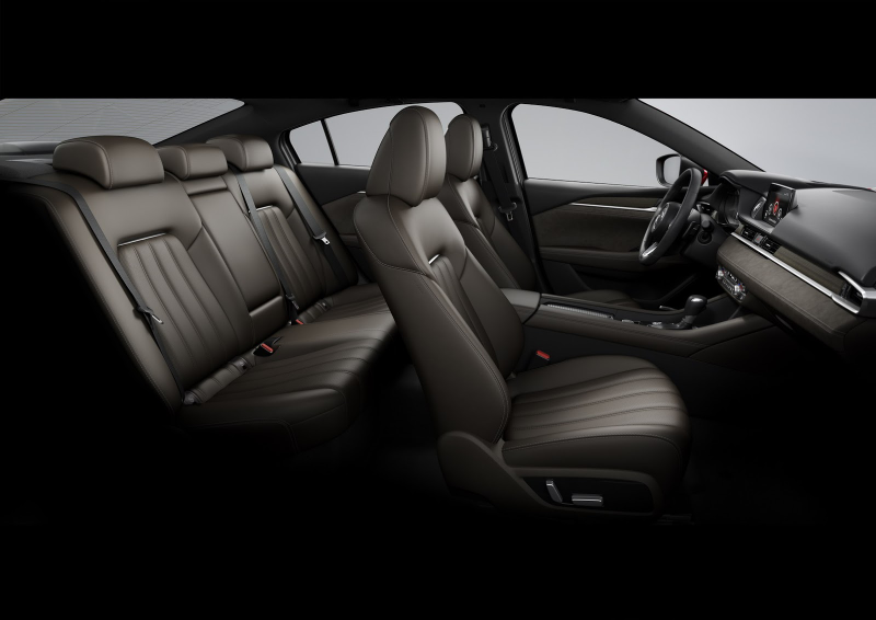 Illustration for article titled Behold The Turbocharged 2018 Mazda6 With A Much Nicer Interior And 310 LB-FT Of Torque